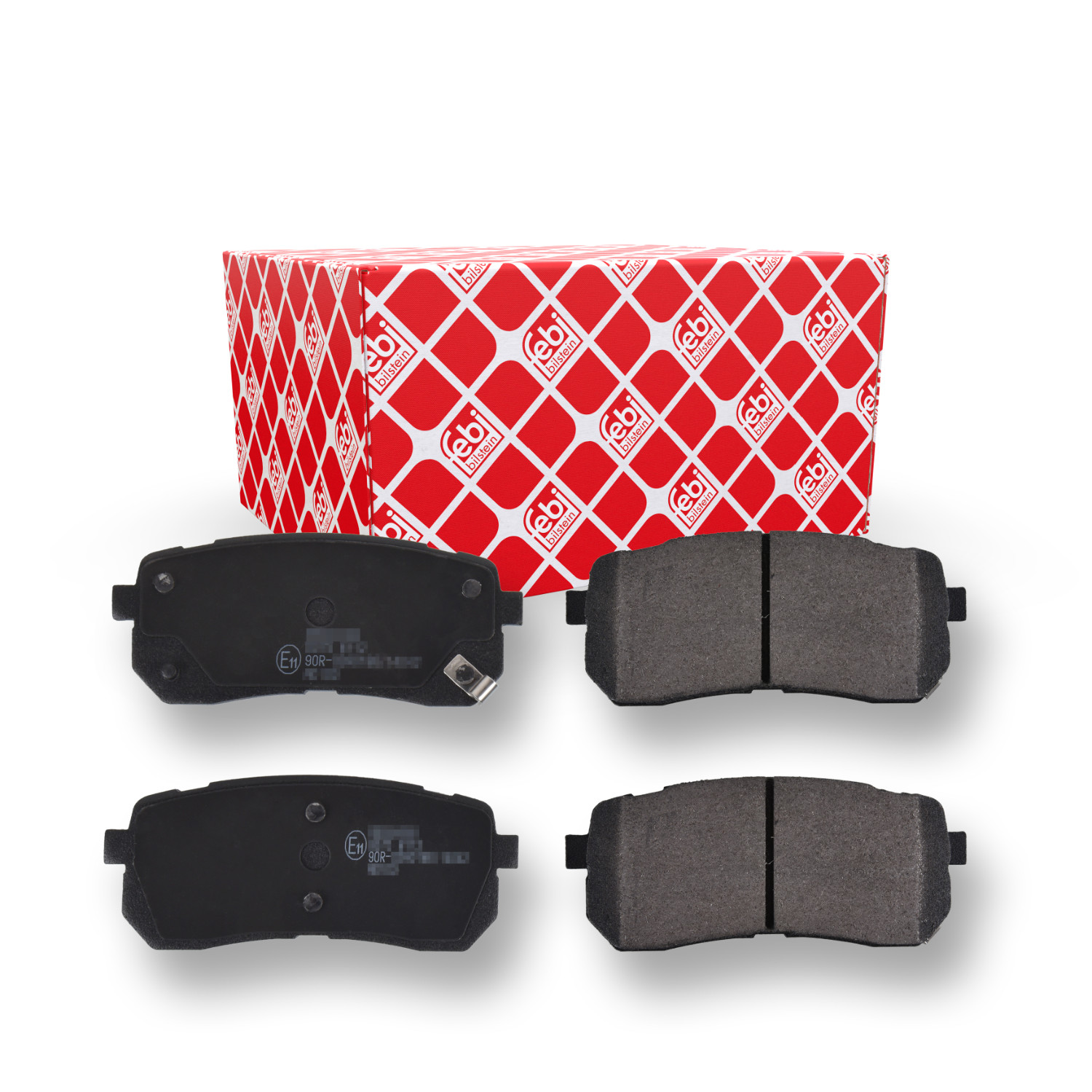 FEBI BILSTEIN Bremsbelagsatz, Scheibenbremse 116319 f&uuml;r HYUNDAI KIA, Hinterachse