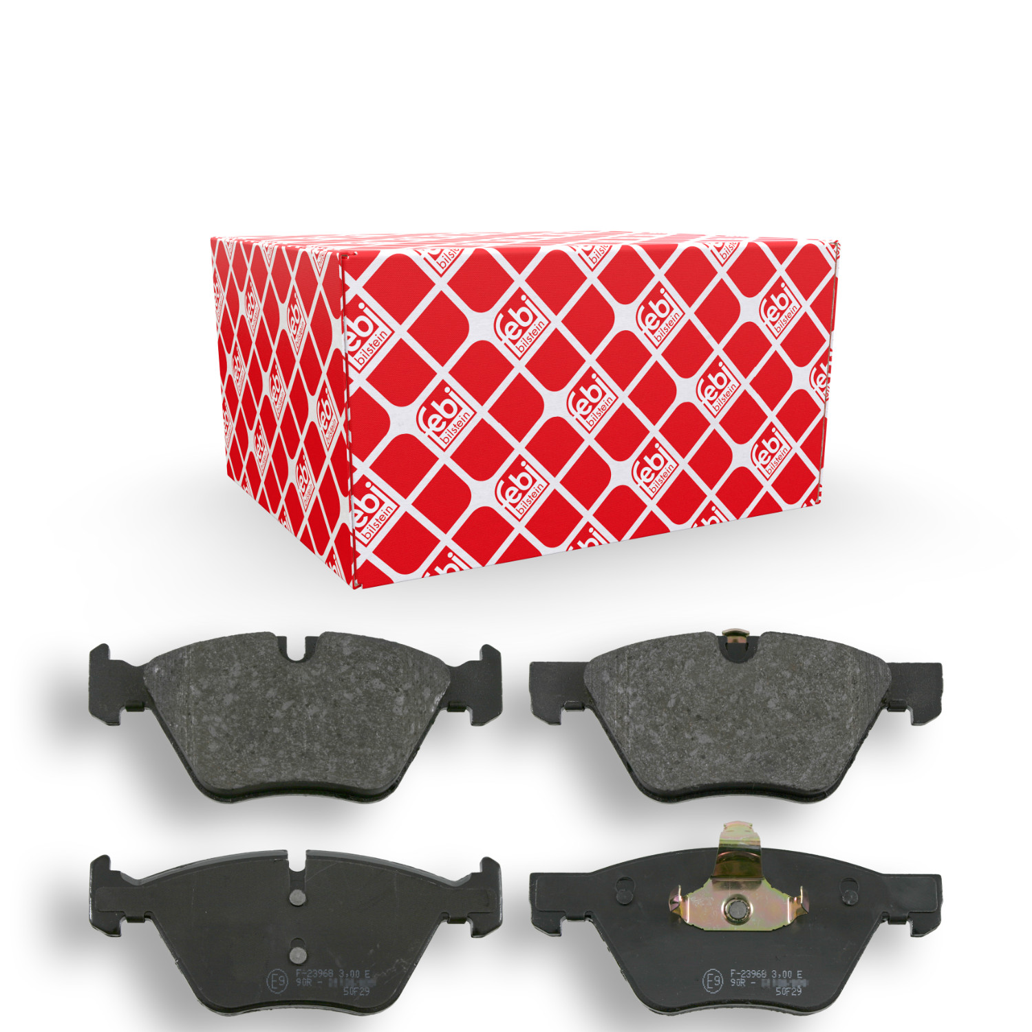 FEBI BILSTEIN Bremsbelagsatz, Scheibenbremse 16503 f&uuml;r BMW, Vorderachse