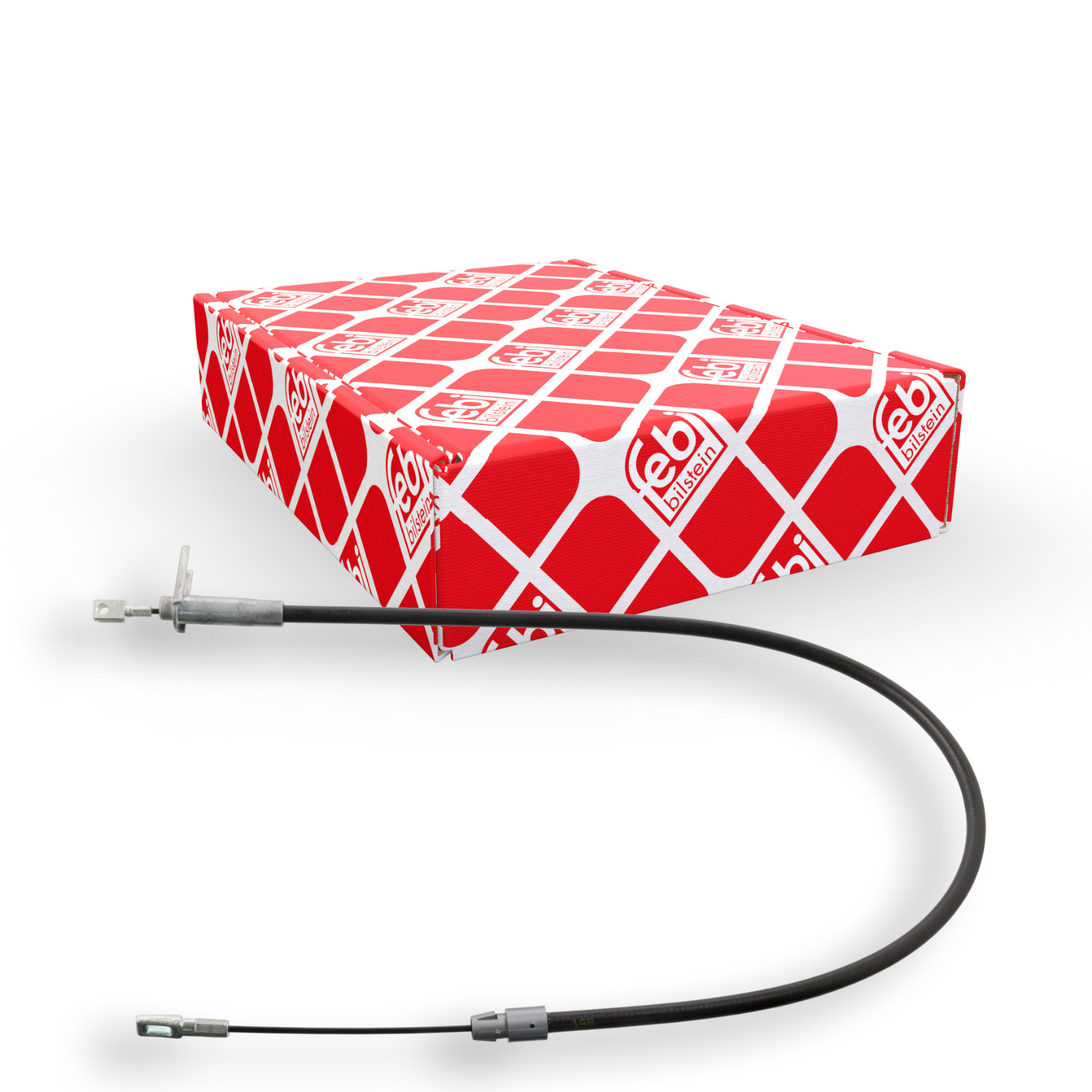 FEBI BILSTEIN Seilzug, Feststellbremse 18121 f&uuml;r MERCEDES-BENZ, hinten rechts