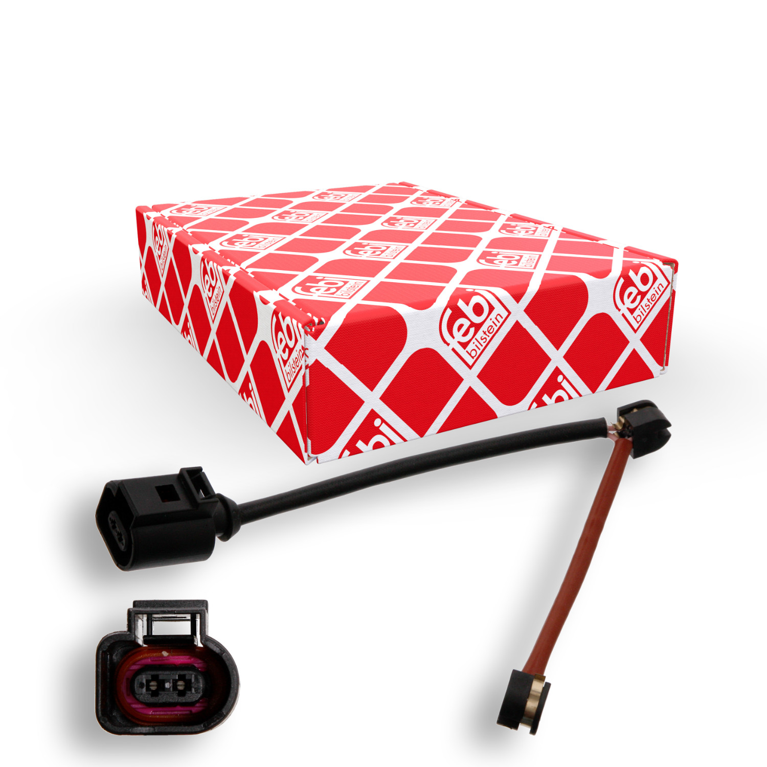 FEBI BILSTEIN Warnkontakt, Bremsbelagverschlei&szlig; 34496 f&uuml;r PORSCHE