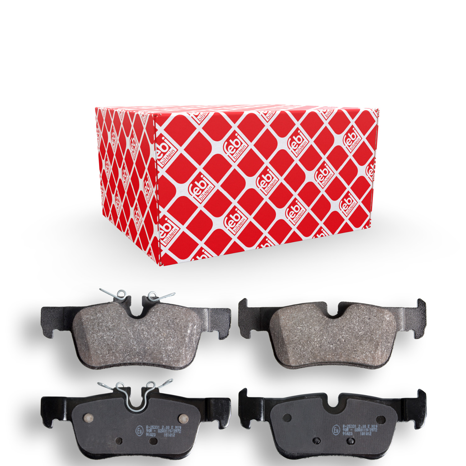 FEBI BILSTEIN Bremsbelagsatz, Scheibenbremse 16910 f&uuml;r BMW MINI BMW (BRILLIANCE)
