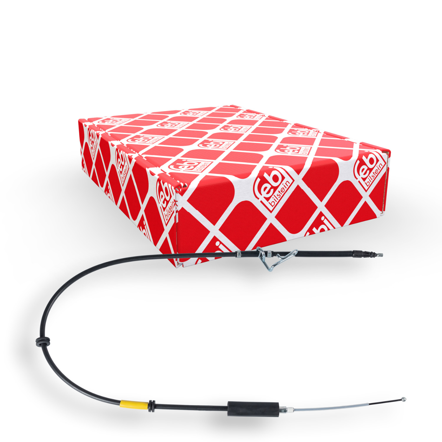 FEBI BILSTEIN Seilzug, Feststellbremse 109238 f&uuml;r LAND ROVER, hinten rechts