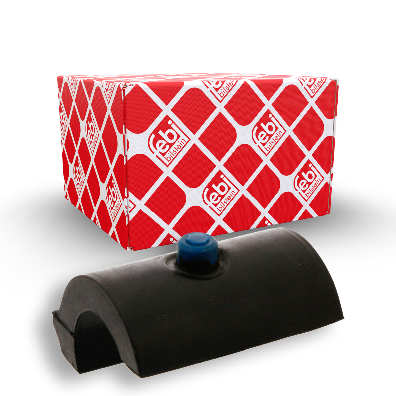 FEBI BILSTEIN Lagerung, Stabilisator 39934 f&uuml;r DAF, Vorderachse, innen, unten