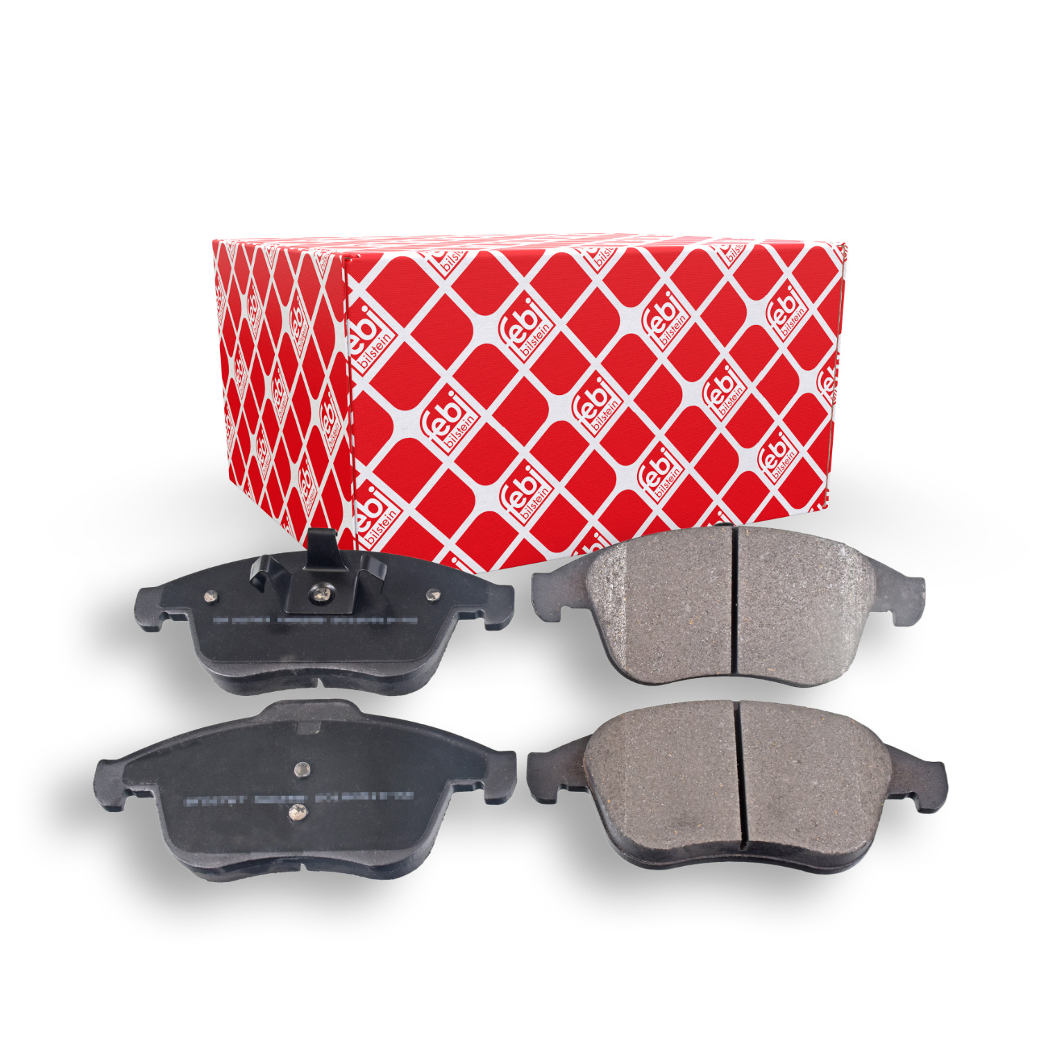 FEBI BILSTEIN Bremsbelagsatz, Scheibenbremse 16770 f&uuml;r RENAULT, Vorderachse