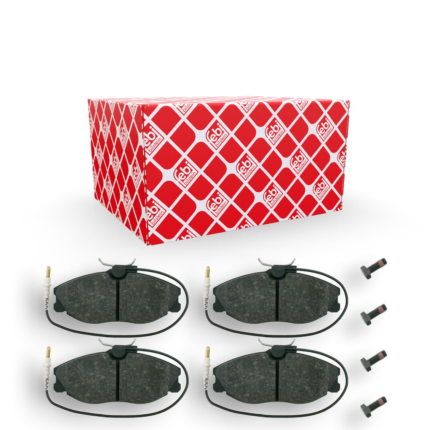 FEBI BILSTEIN Bremsbelagsatz, Scheibenbremse 16257 f&uuml;r CITRO&Euml;N PEUGEOT