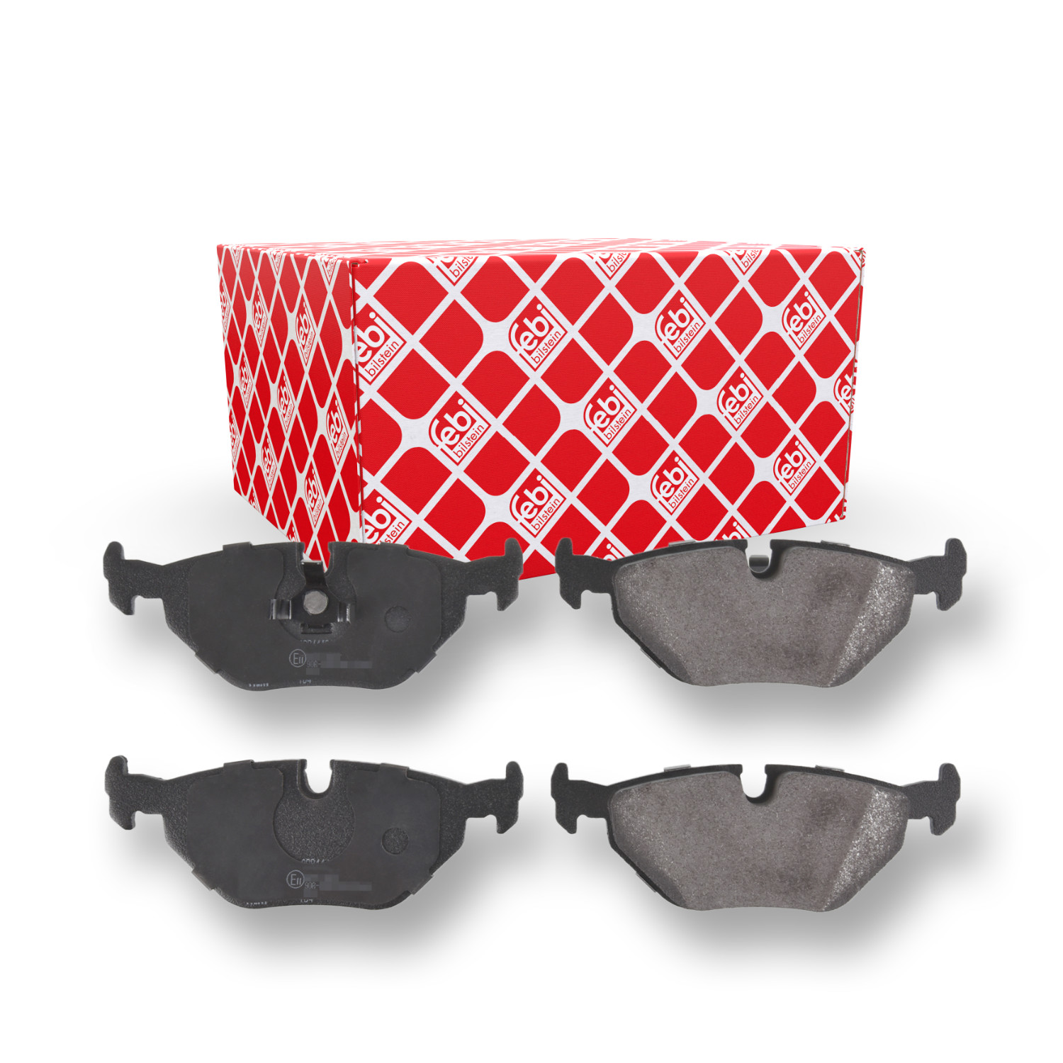 FEBI BILSTEIN Bremsbelagsatz, Scheibenbremse 16176 f&uuml;r BMW, Hinterachse