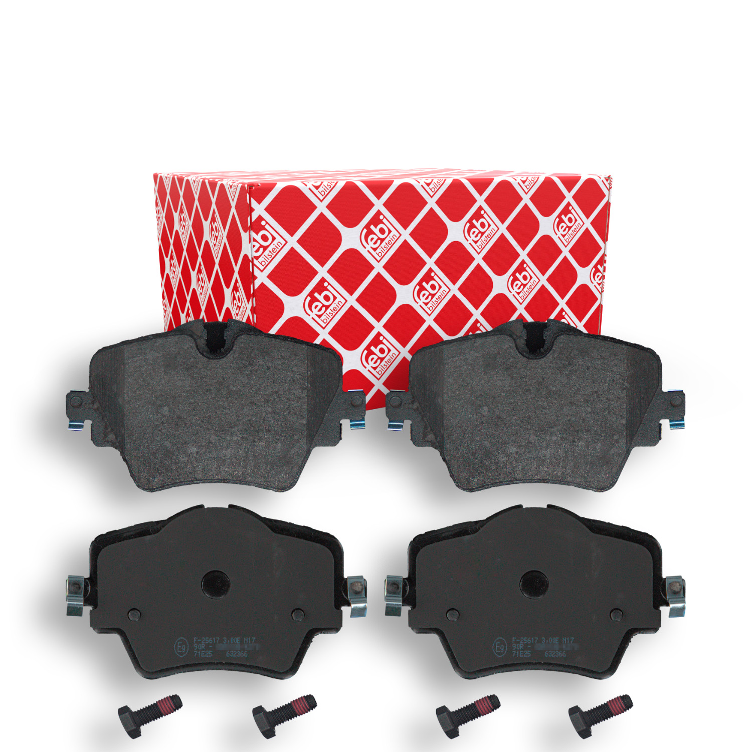 FEBI BILSTEIN Bremsbelagsatz, Scheibenbremse 16908 f&uuml;r BMW TOYOTA MINI