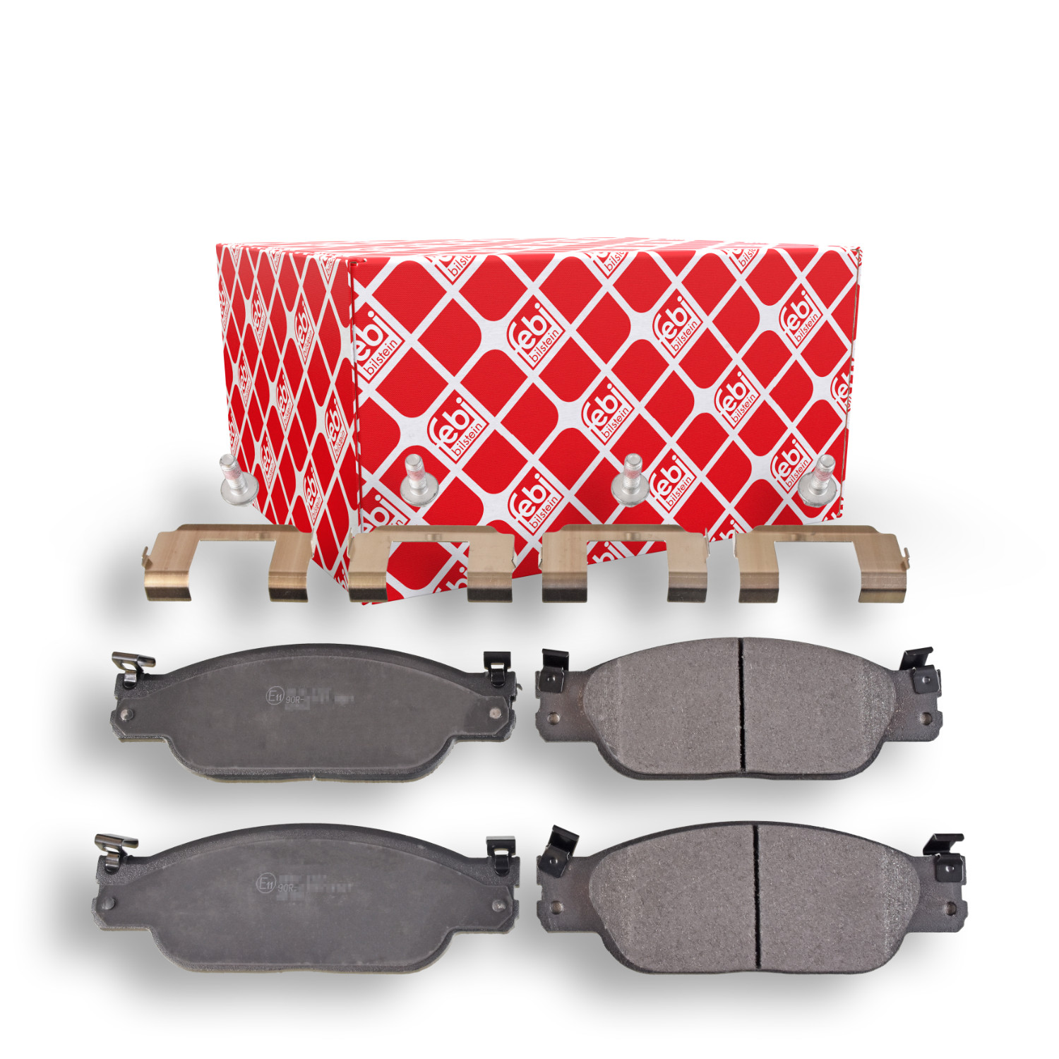 FEBI BILSTEIN Bremsbelagsatz, Scheibenbremse 116088 f&uuml;r JAGUAR, Vorderachse