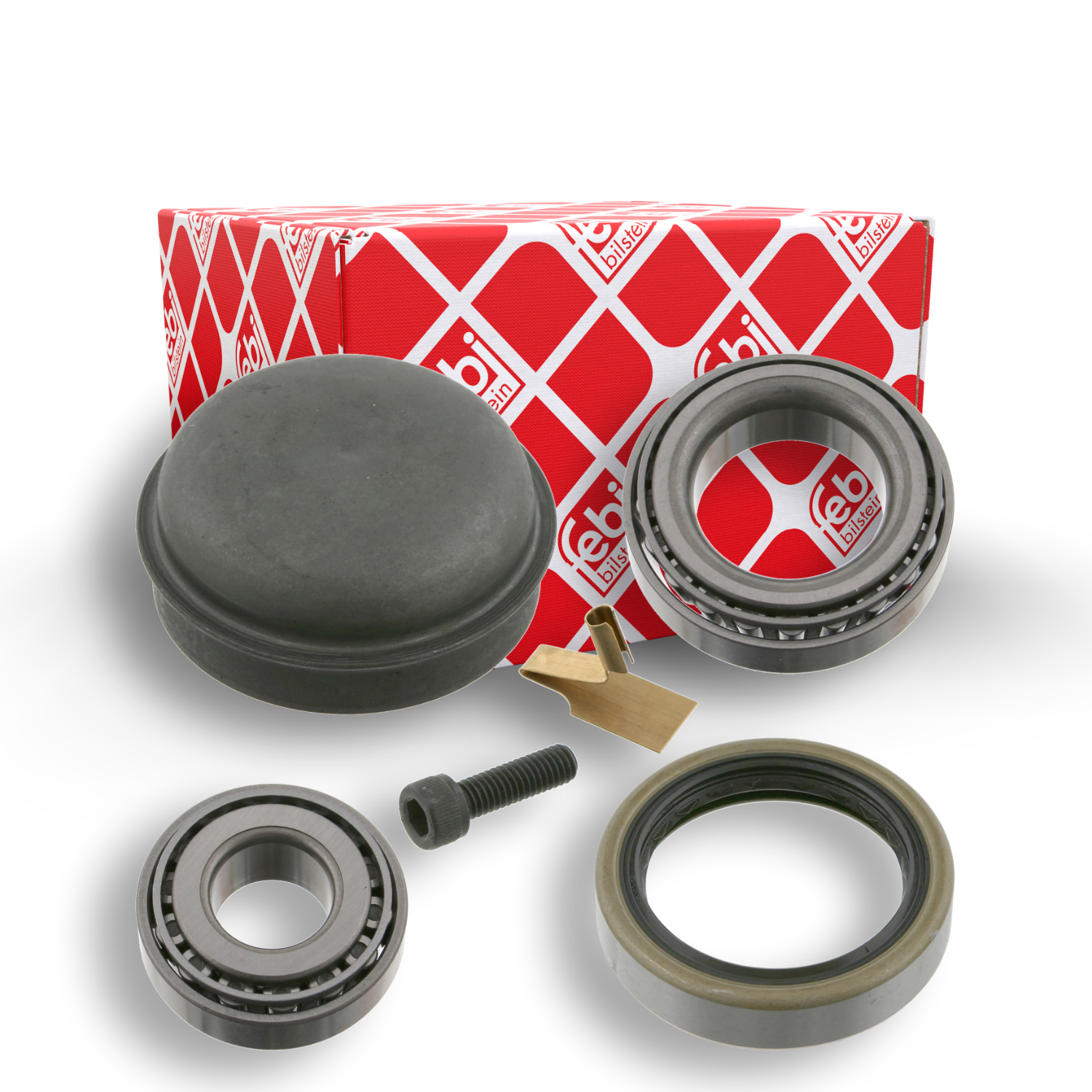 FEBI BILSTEIN Radlagersatz 05421 f&uuml;r MERCEDES-BENZ, Vorderachse links