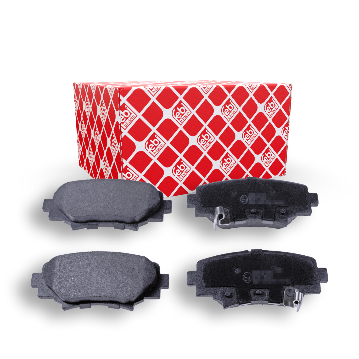 FEBI BILSTEIN Bremsbelagsatz, Scheibenbremse 116360 f&uuml;r MAZDA, Hinterachse