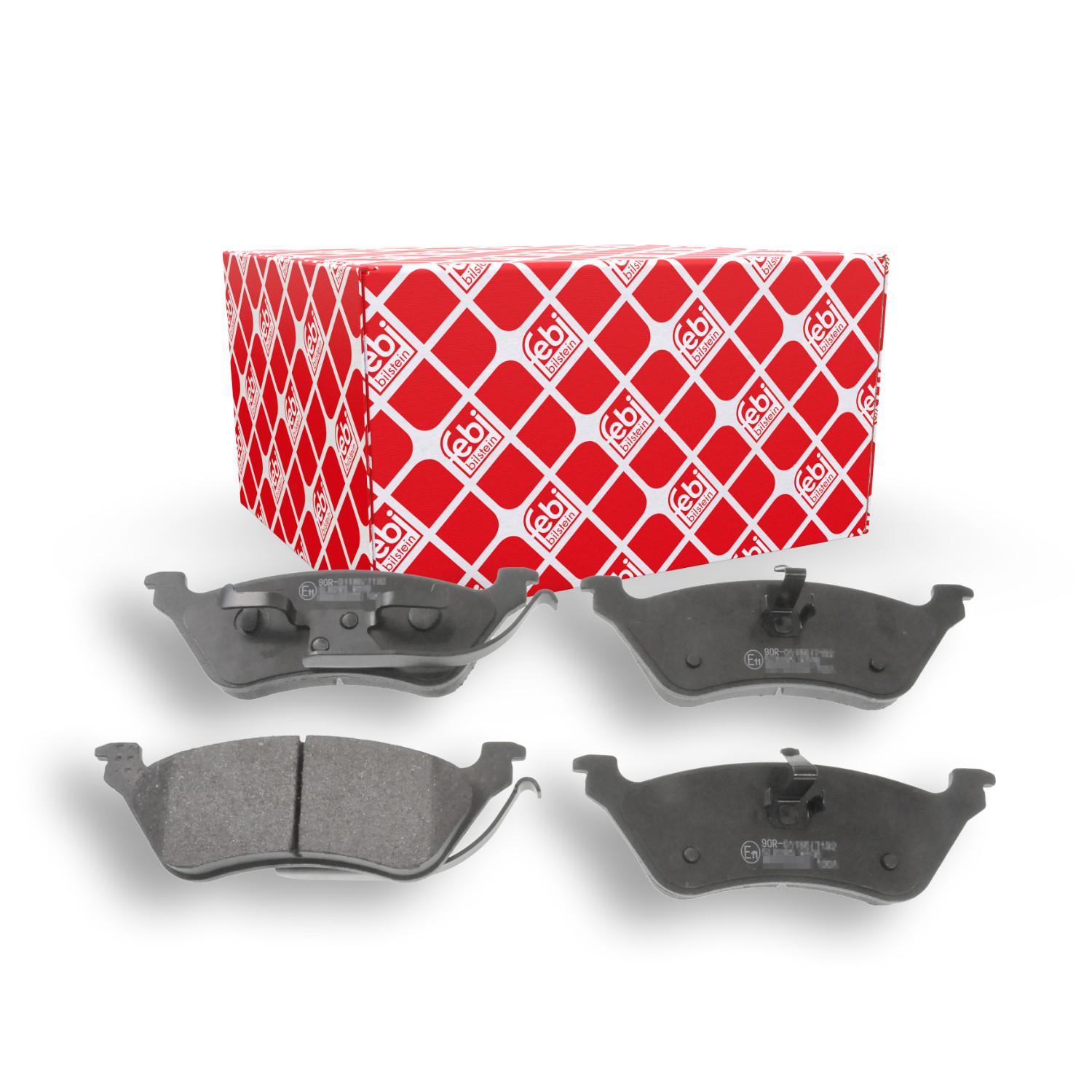 FEBI BILSTEIN Bremsbelagsatz, Scheibenbremse 116318 f&uuml;r CHRYSLER, Hinterachse