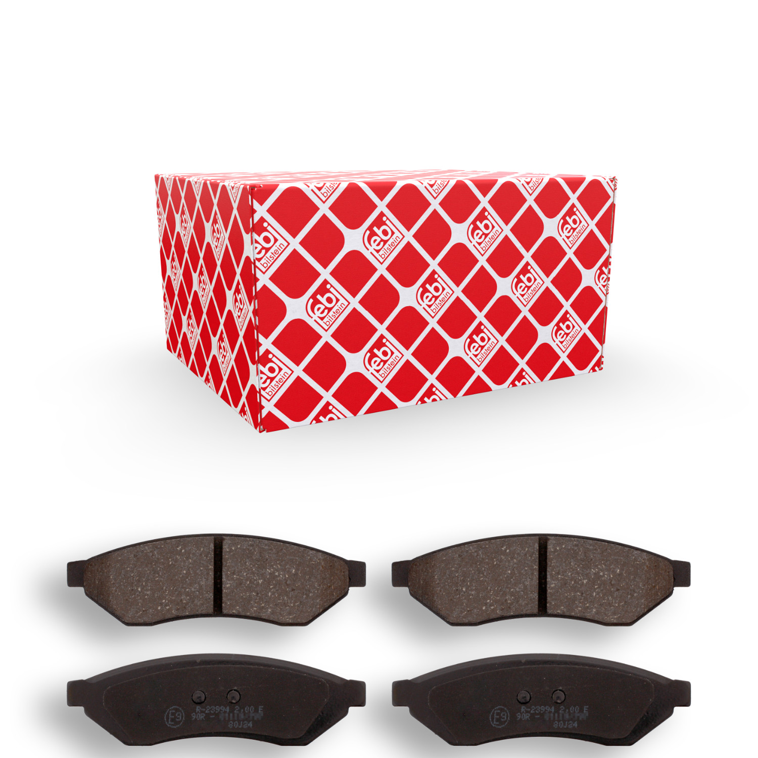 FEBI BILSTEIN Bremsbelagsatz, Scheibenbremse 16722 f&uuml;r CHEVROLET DAEWOO