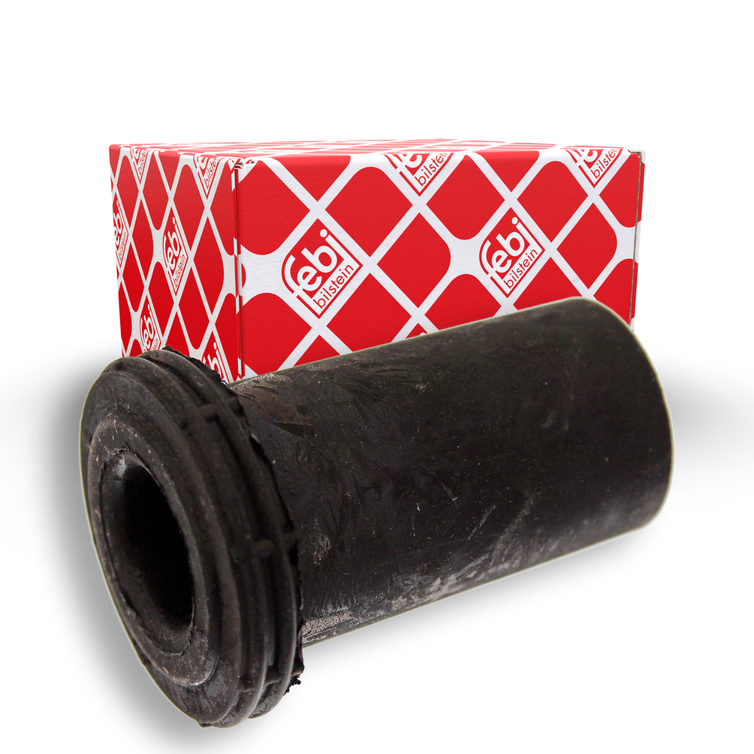 FEBI BILSTEIN Lagerbuchse, Blattfeder 41541 f&uuml;r HYUNDAI, Hinterachse, oben