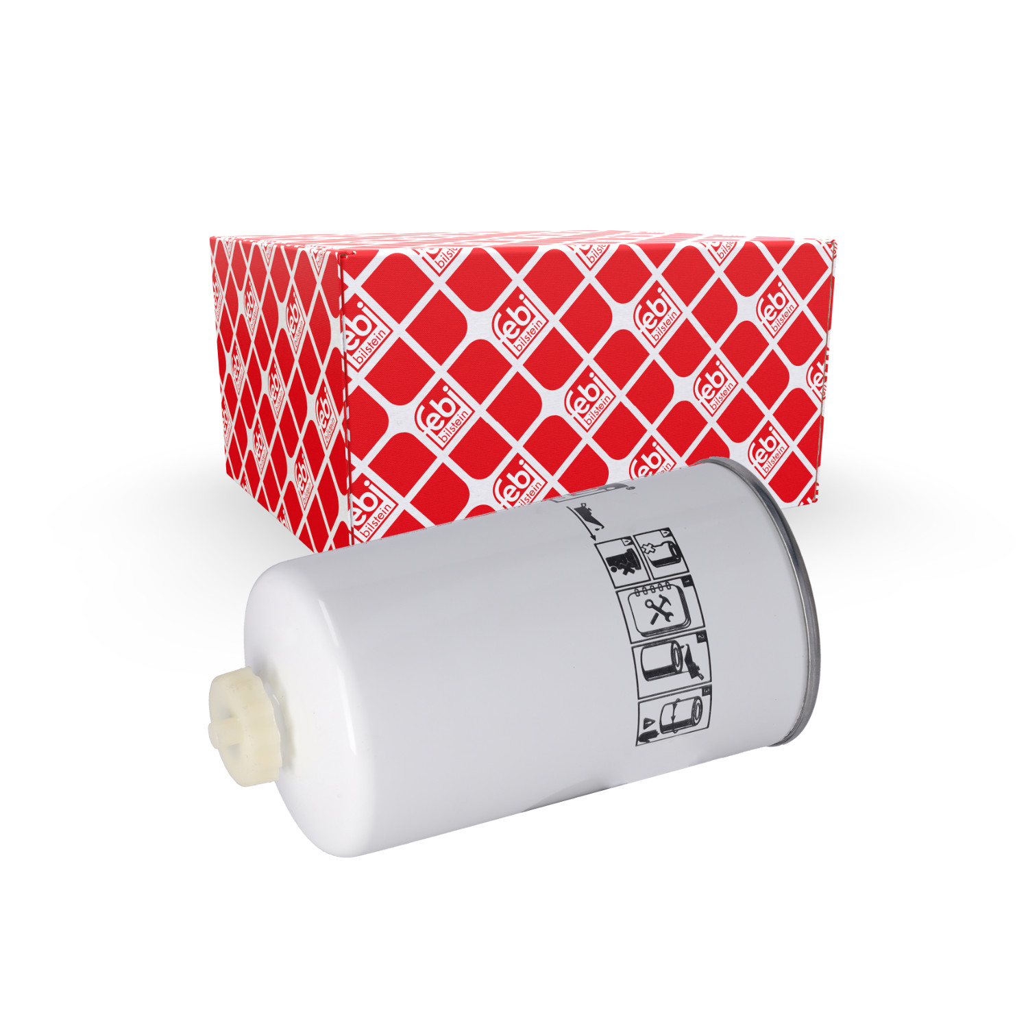 FEBI BILSTEIN Kraftstofffilter 33774 f&uuml;r IVECO CASE IH HITACHI IRISBUS