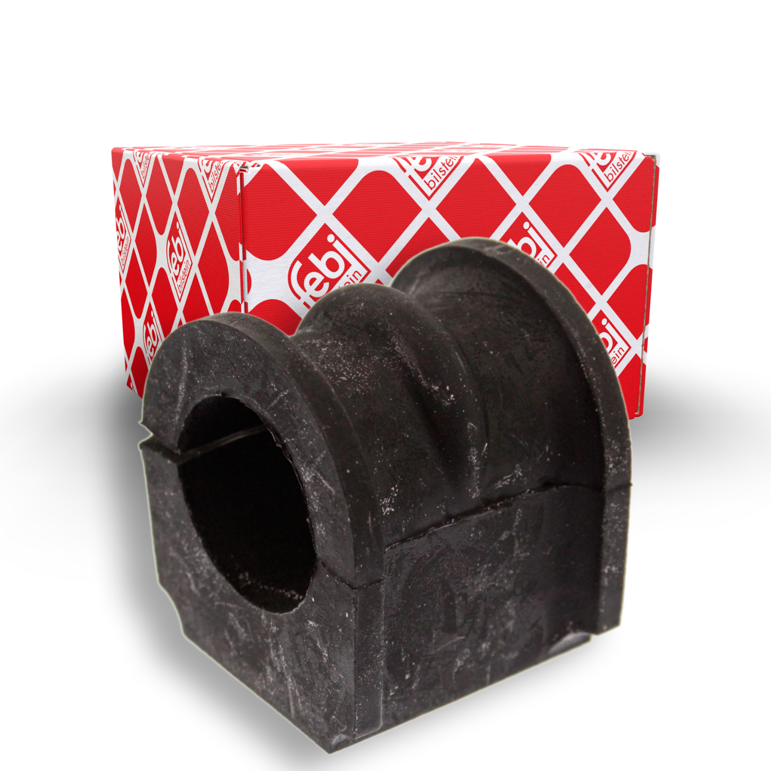 Lagerung, Stabilisator FEBI BILSTEIN 42506 f&uuml;r NISSAN, Vorderachse