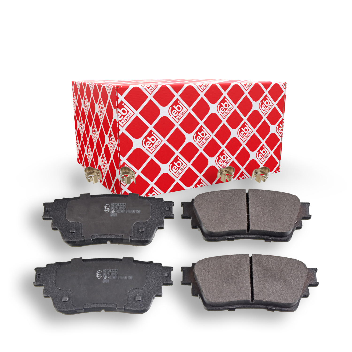 FEBI BILSTEIN Bremsbelagsatz, Scheibenbremse 16979 f&uuml;r MITSUBISHI, Hinterachse