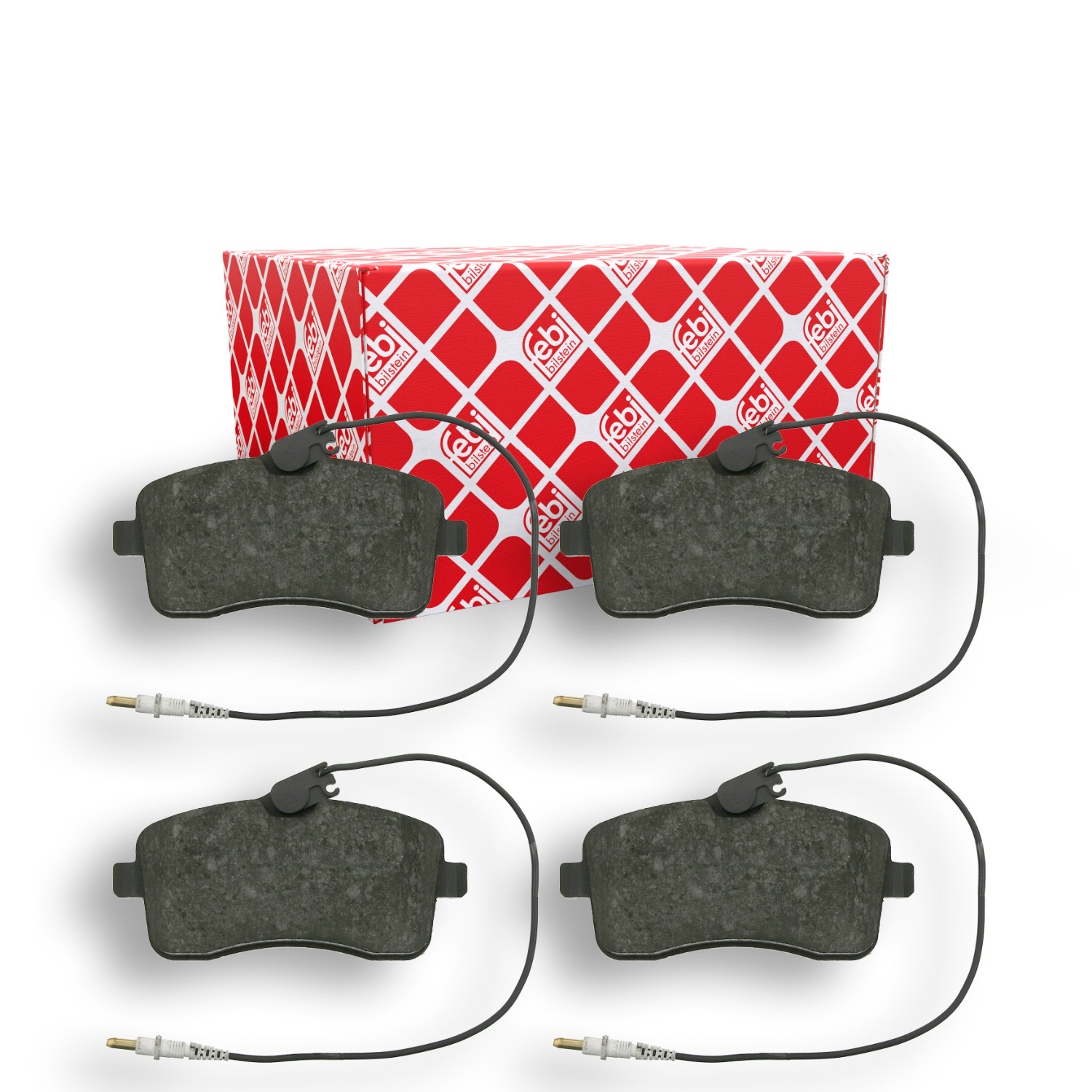 FEBI BILSTEIN Bremsbelagsatz, Scheibenbremse 16547 f&uuml;r PEUGEOT, Vorderachse