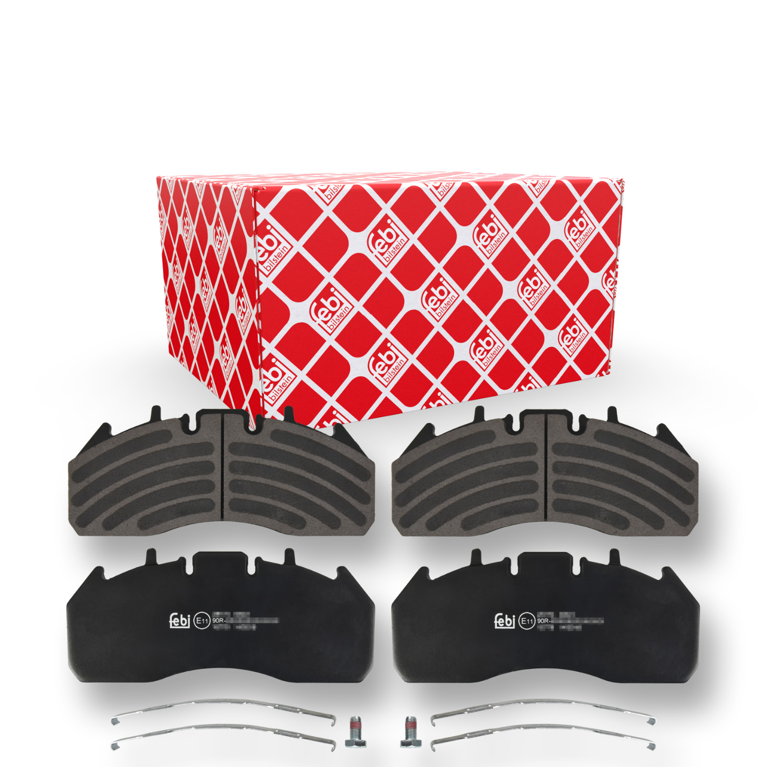 FEBI BILSTEIN Bremsbelagsatz, Scheibenbremse 16778 f&uuml;r DAF FORD VOLVO
