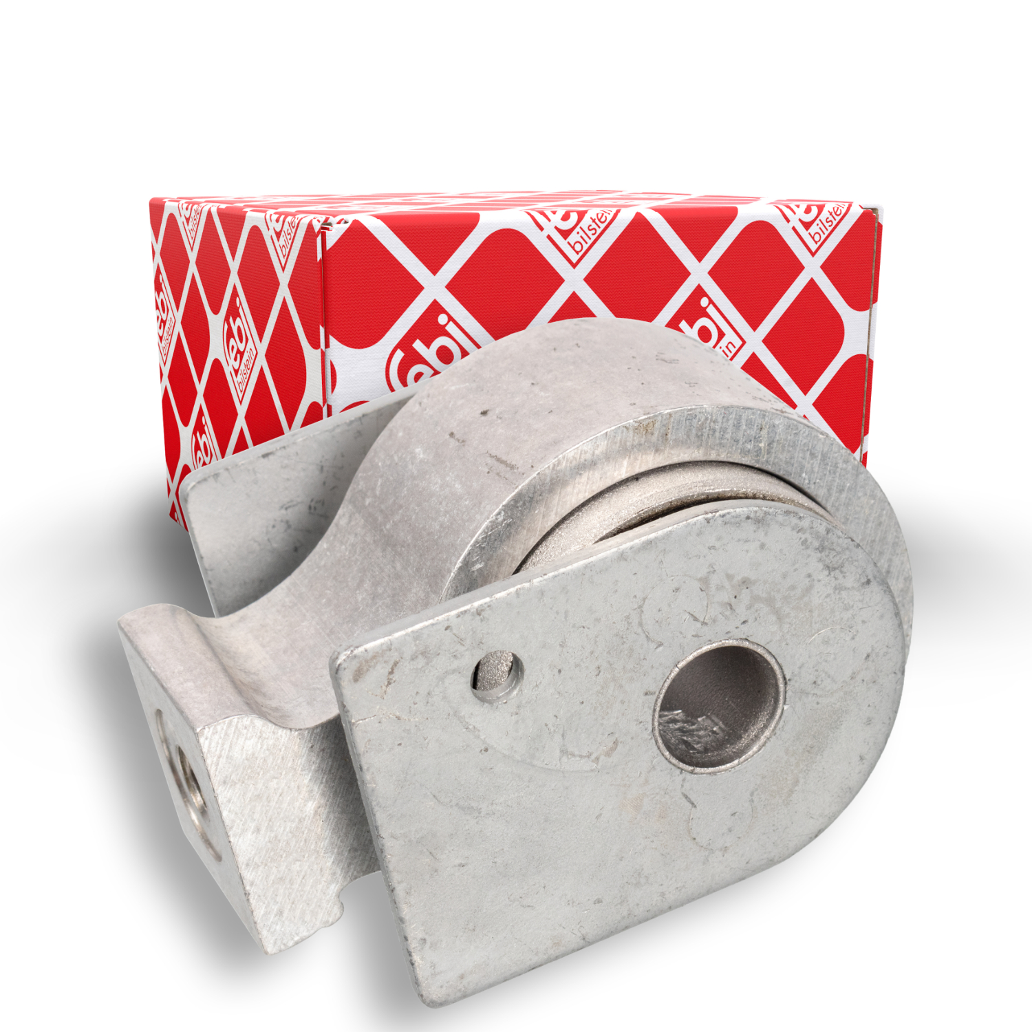 Lagerung, Differential FEBI BILSTEIN 29802 für MERCEDES-BENZ, Hinterachse, vorne