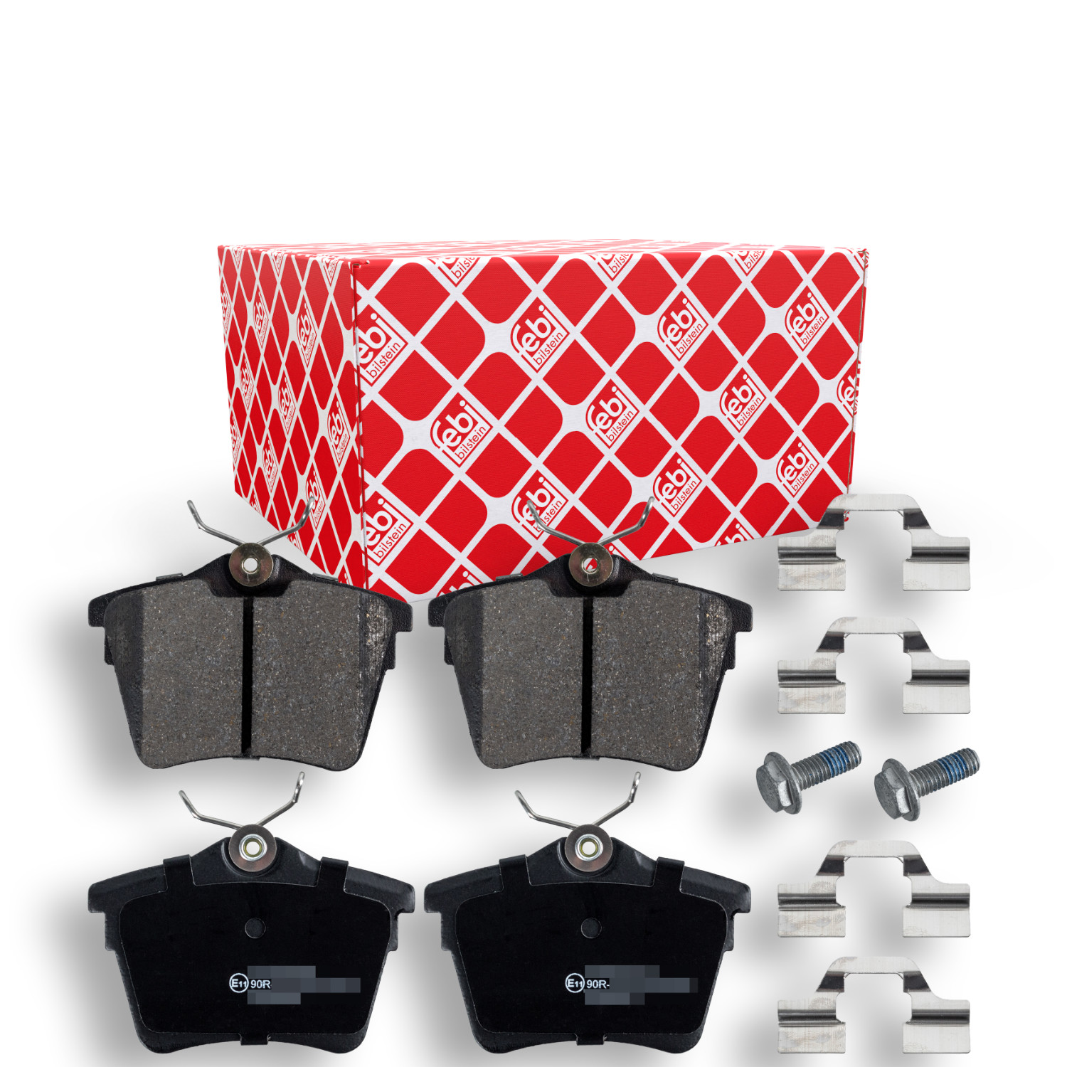 Bremsbelagsatz, Scheibenbremse FEBI BILSTEIN 16548 f&uuml;r CITRO&Euml;N PEUGEOT