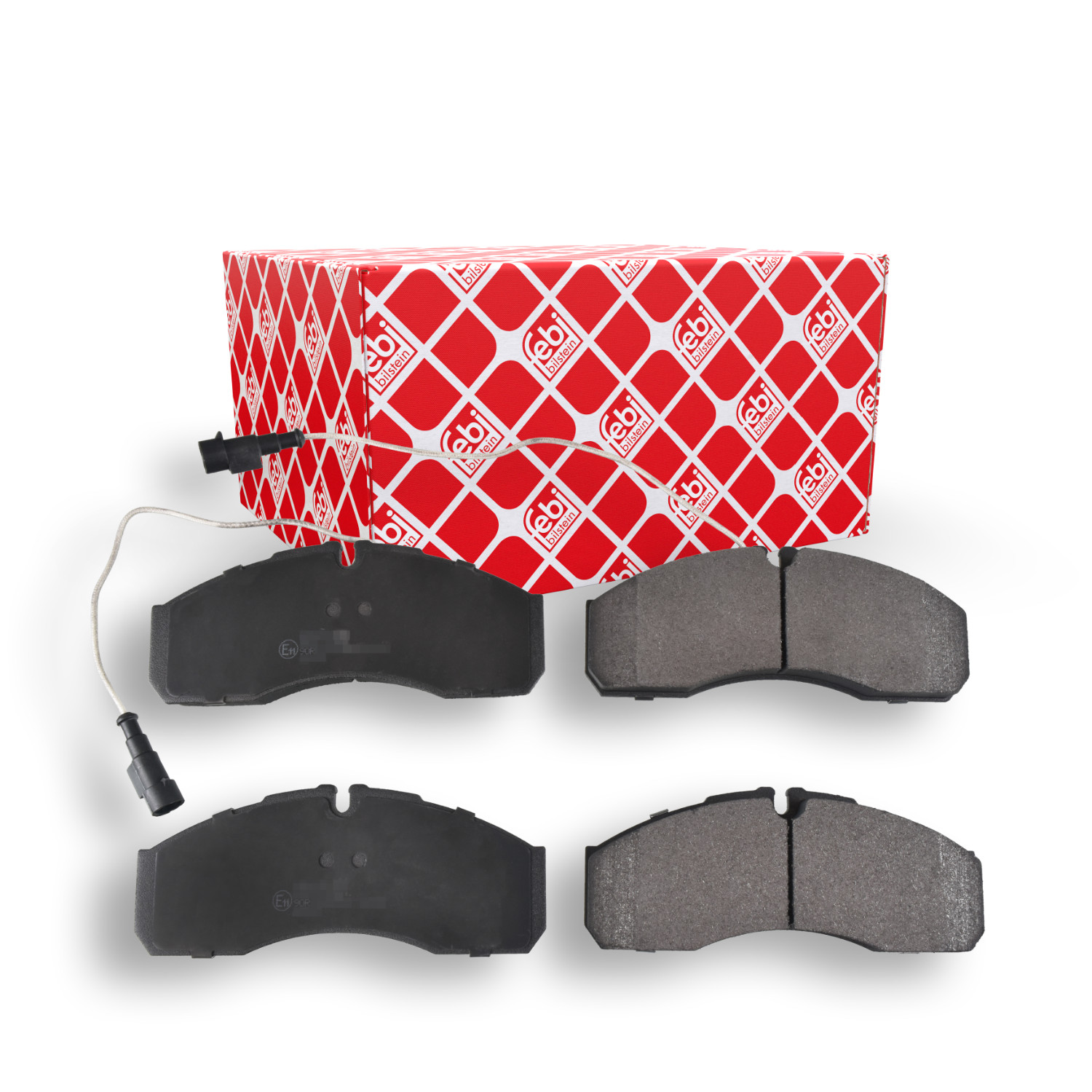 FEBI BILSTEIN Bremsbelagsatz, Scheibenbremse 116407 f&uuml;r NISSAN RENAULT