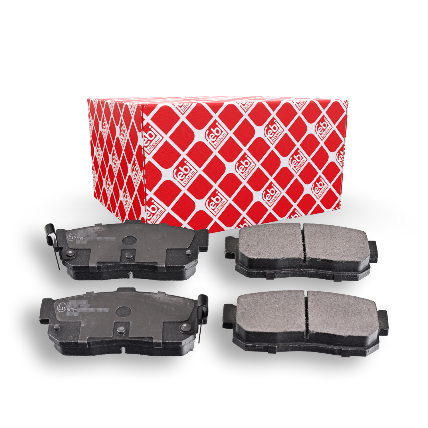 FEBI BILSTEIN Bremsbelagsatz, Scheibenbremse 16272 f&uuml;r NISSAN, Hinterachse