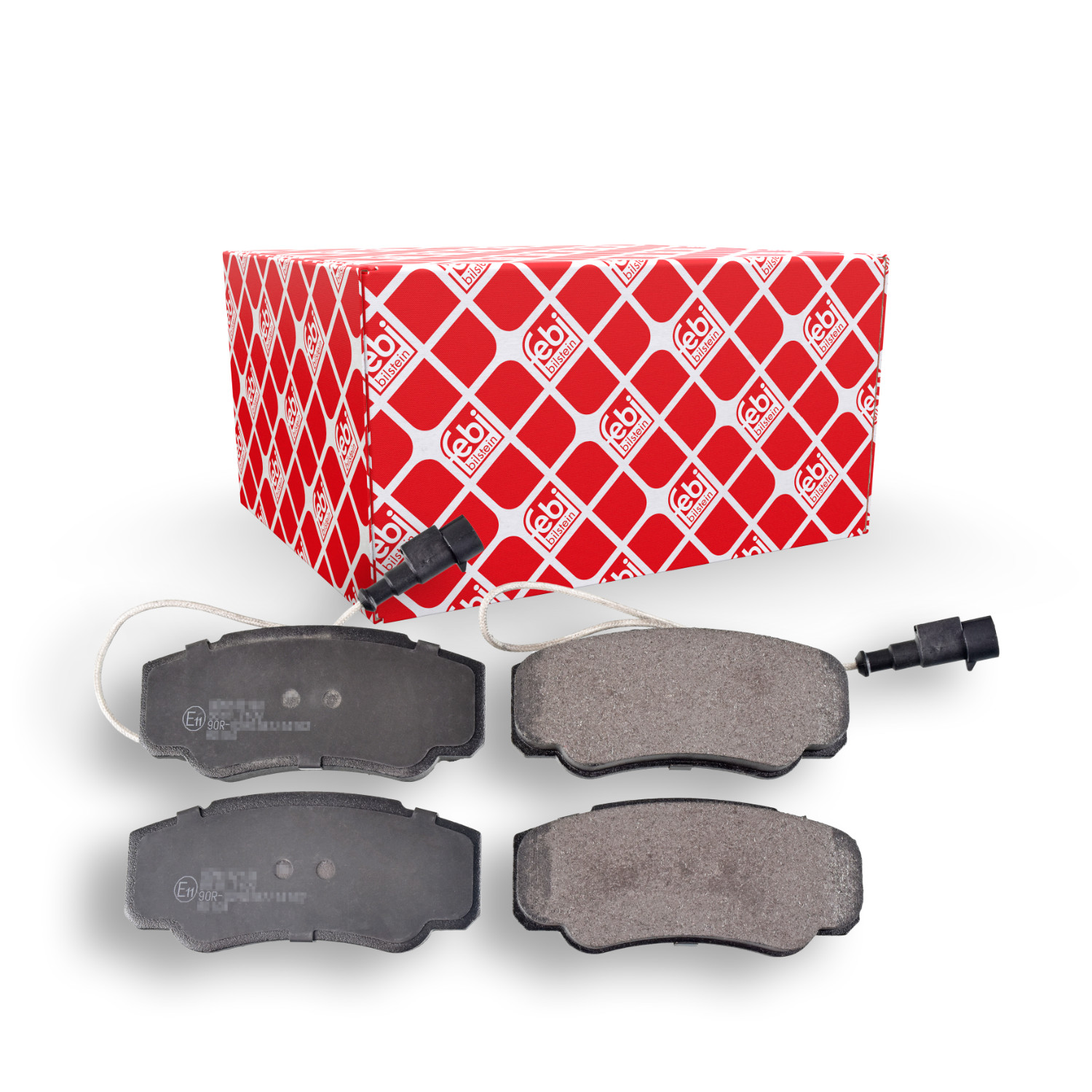 FEBI BILSTEIN Bremsbelagsatz, Scheibenbremse 116254 f&uuml;r NISSAN RENAULT