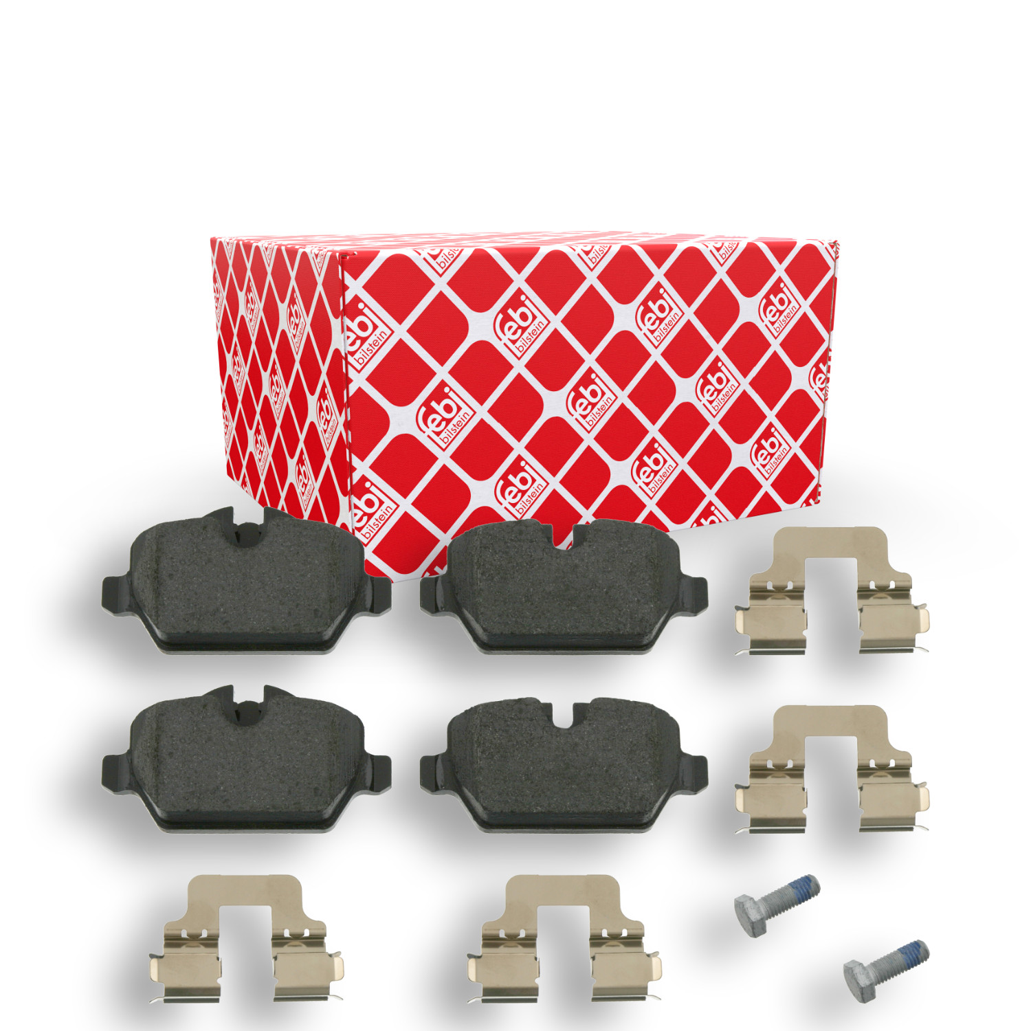 FEBI BILSTEIN Bremsbelagsatz, Scheibenbremse 16560 f&uuml;r BMW MINI, Hinterachse
