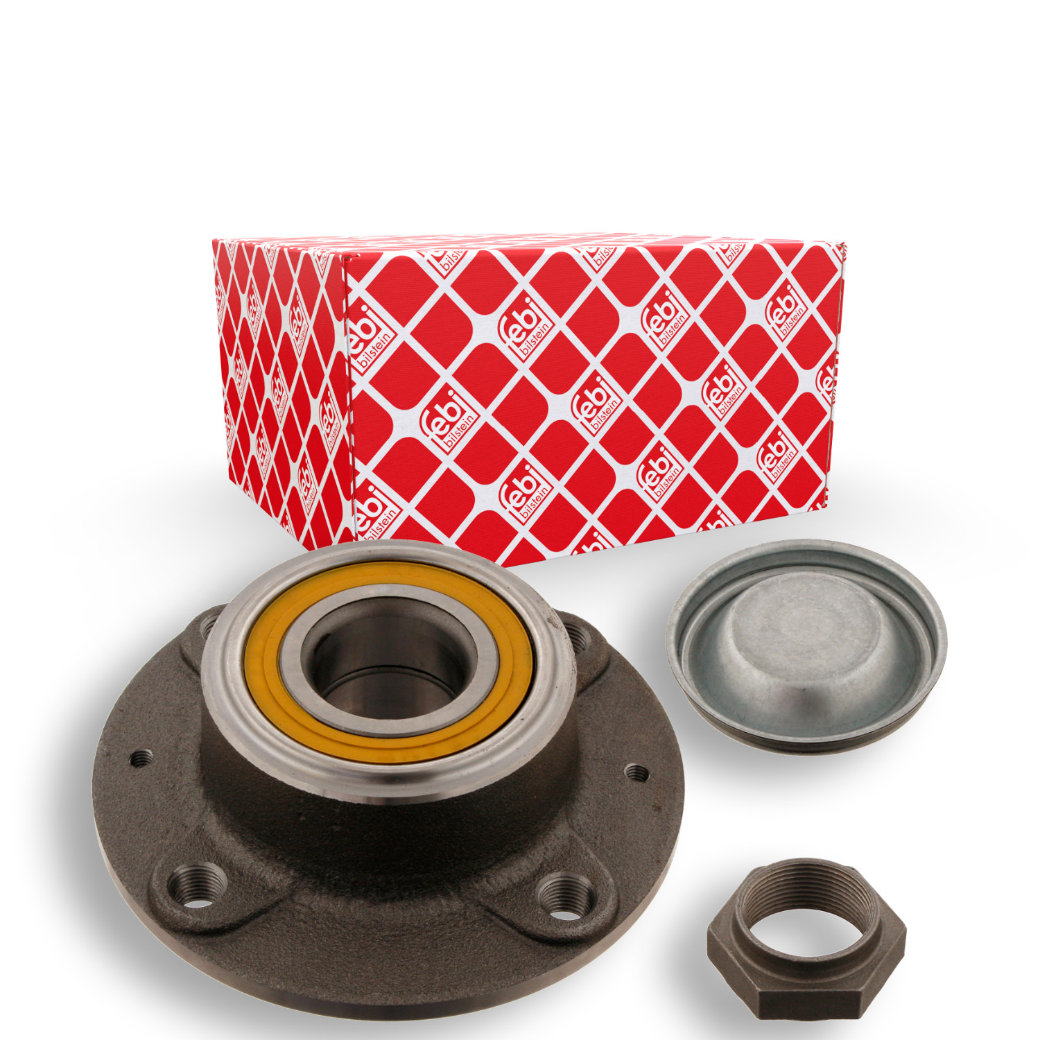 Radlagersatz FEBI BILSTEIN 29382 für CITROËN PEUGEOT, Hinterachse links