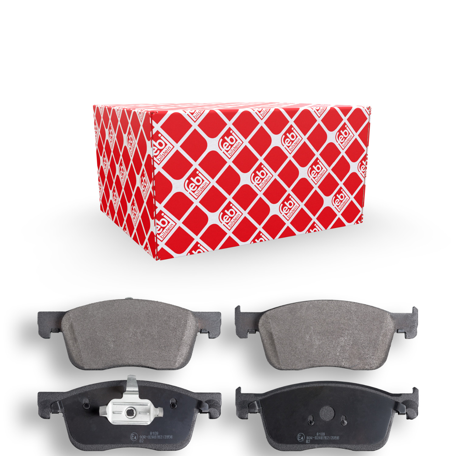 FEBI BILSTEIN Bremsbelagsatz, Scheibenbremse 16967 f&uuml;r CITRO&Euml;N FIAT OPEL PEUGEOT