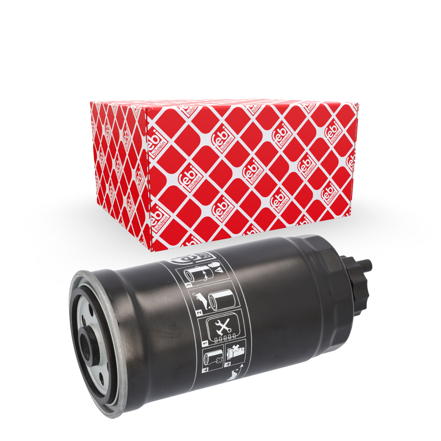 FEBI BILSTEIN Kraftstofffilter 22520 f&uuml;r AUDI VOLVO VW