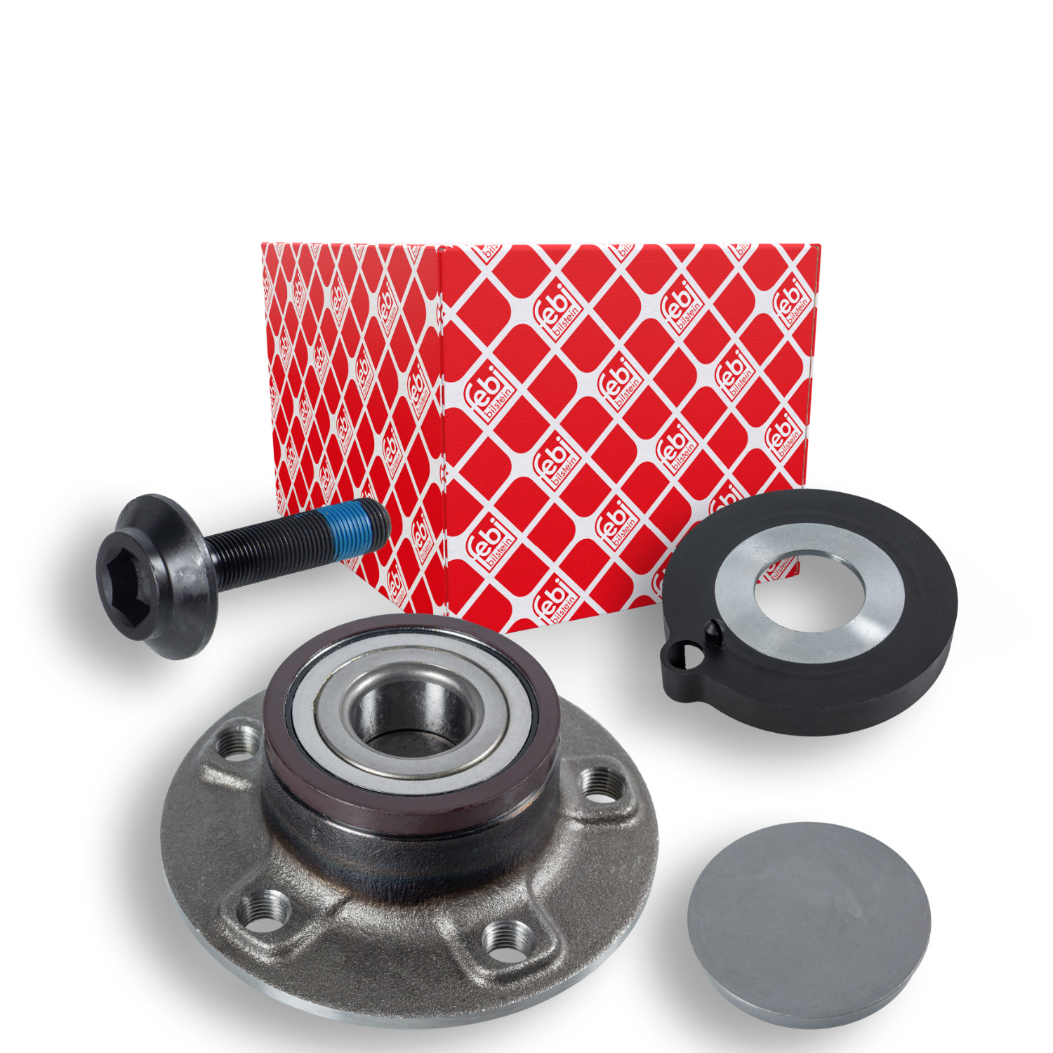 FEBI BILSTEIN Radlagersatz 36650 f&uuml;r AUDI, Hinterachse links, Hinterachse rechts