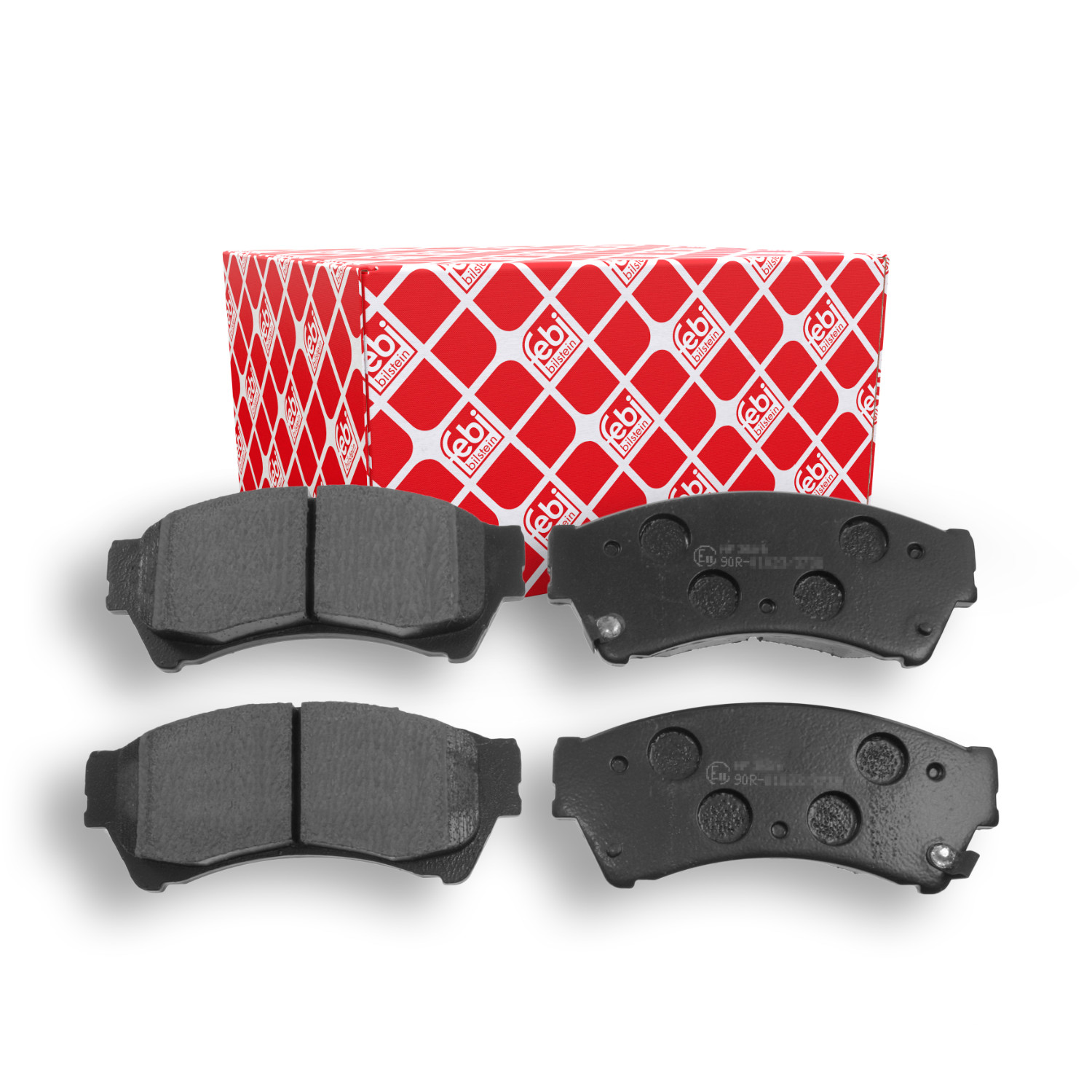 FEBI BILSTEIN Bremsbelagsatz, Scheibenbremse 175208 f&uuml;r MAZDA, Vorderachse