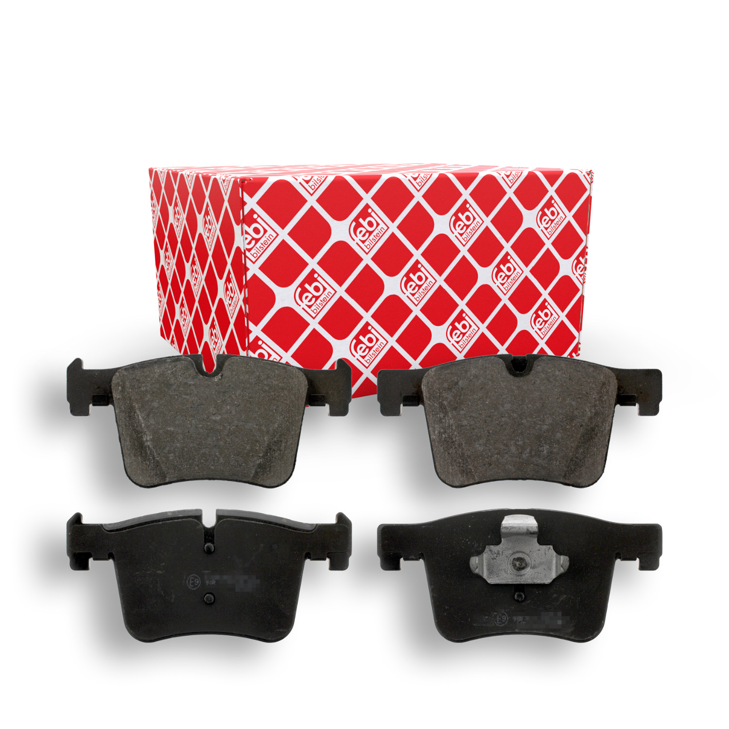 FEBI BILSTEIN Bremsbelagsatz, Scheibenbremse 16861 f&uuml;r BMW, Vorderachse