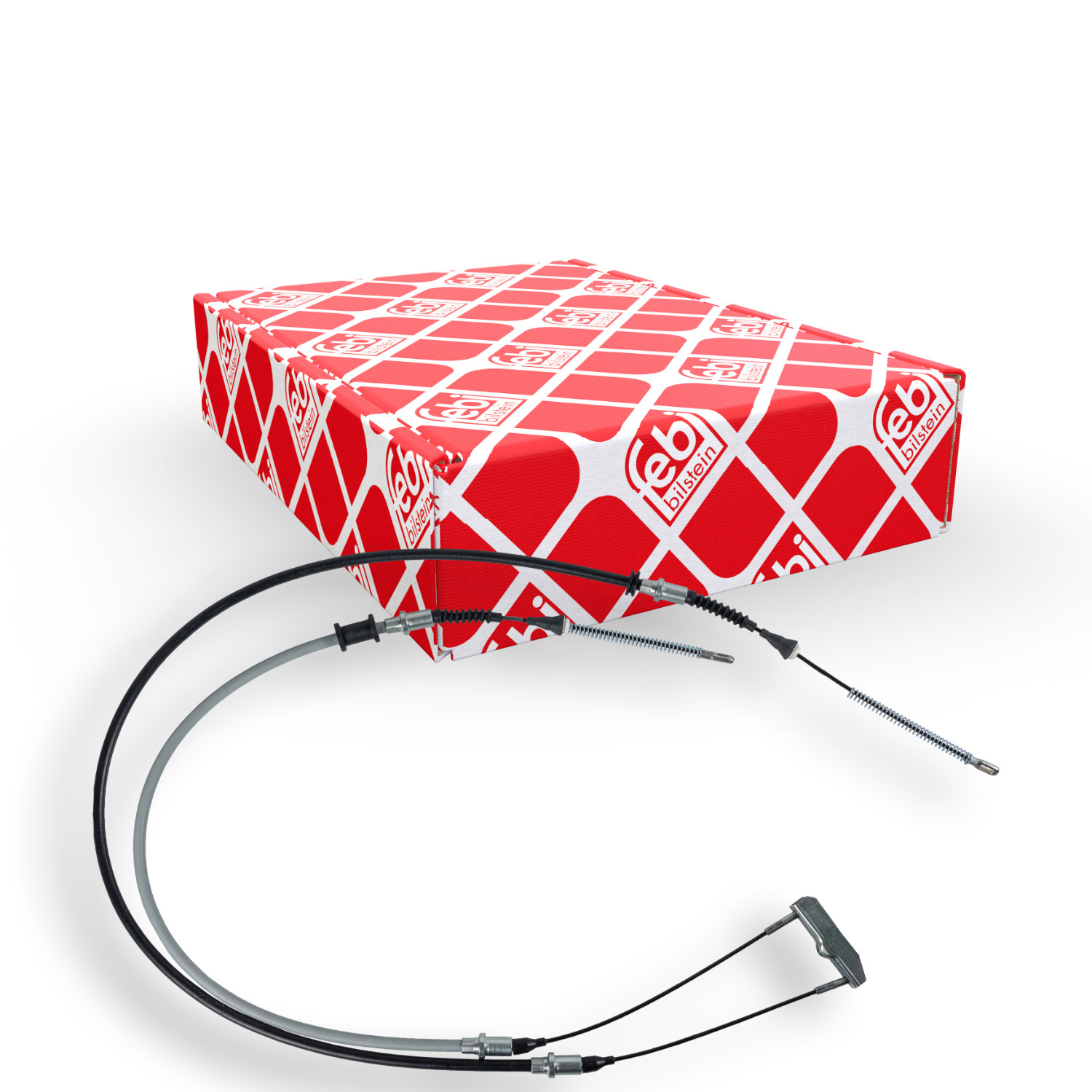 FEBI BILSTEIN Seilzug, Feststellbremse 04666 f&uuml;r OPEL VAUXHALL GENERAL MOTORS