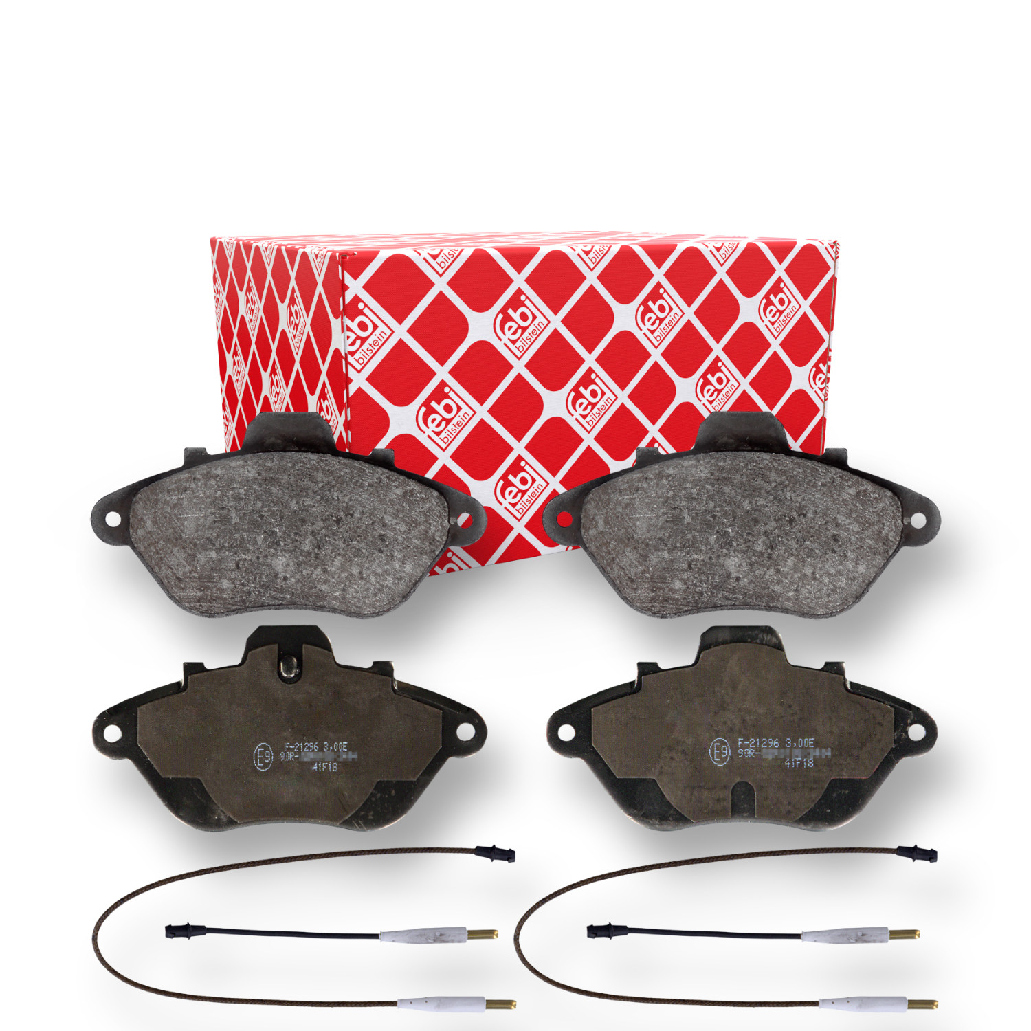 FEBI BILSTEIN Bremsbelagsatz, Scheibenbremse 116039 f&uuml;r CITRO&Euml;N, Vorderachse