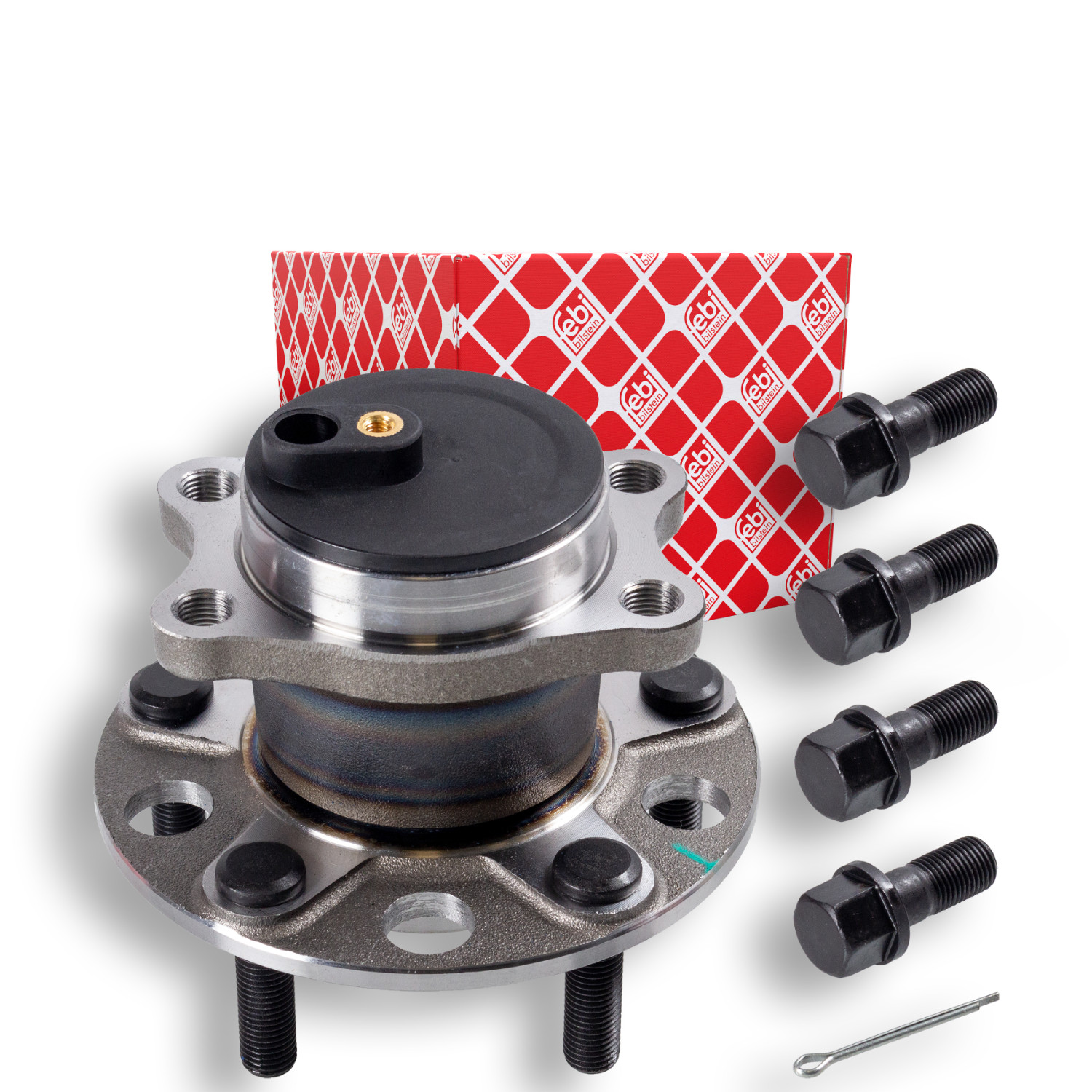 FEBI BILSTEIN Radlagersatz 172587 f&uuml;r CITRO&Euml;N MITSUBISHI PEUGEOT, Hinterachse